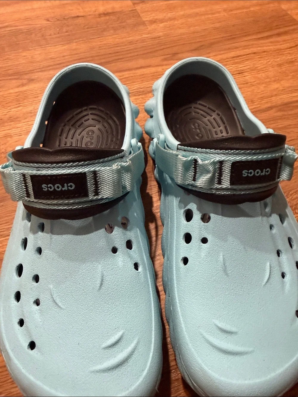 CROCS light blue
